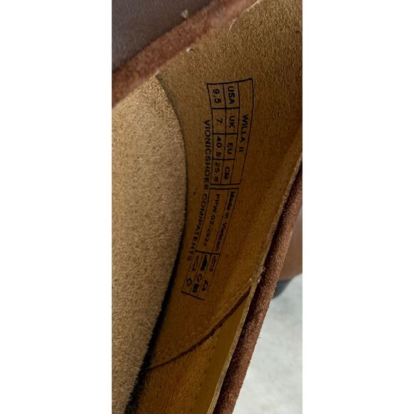 Vionic Willa II Women’s Leather Slip On Loafers Brown Size 9.5 - Picture 10 of 10